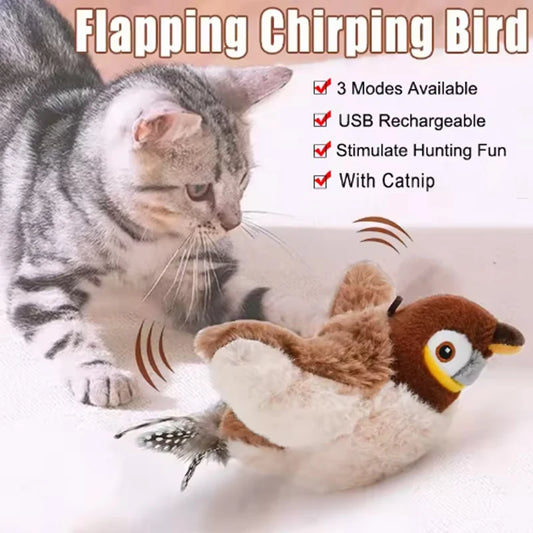 Flappy Bird Cat Toy for Indoor Cats